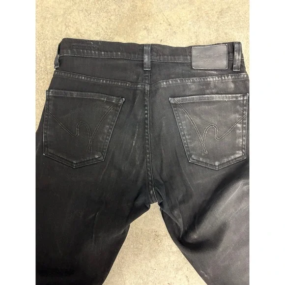 Citizens of Humanity Mens Bowery Black Denim Jeans‎ Slim Fit